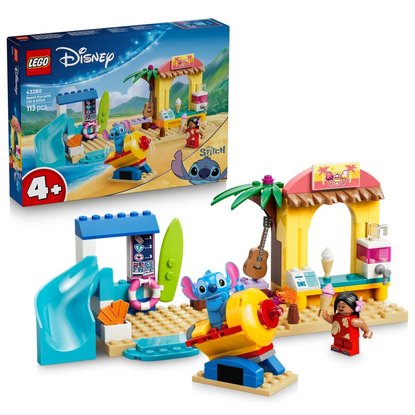 LEGO® ǀ Disney Strandtur med Lilo og Stitch 43280