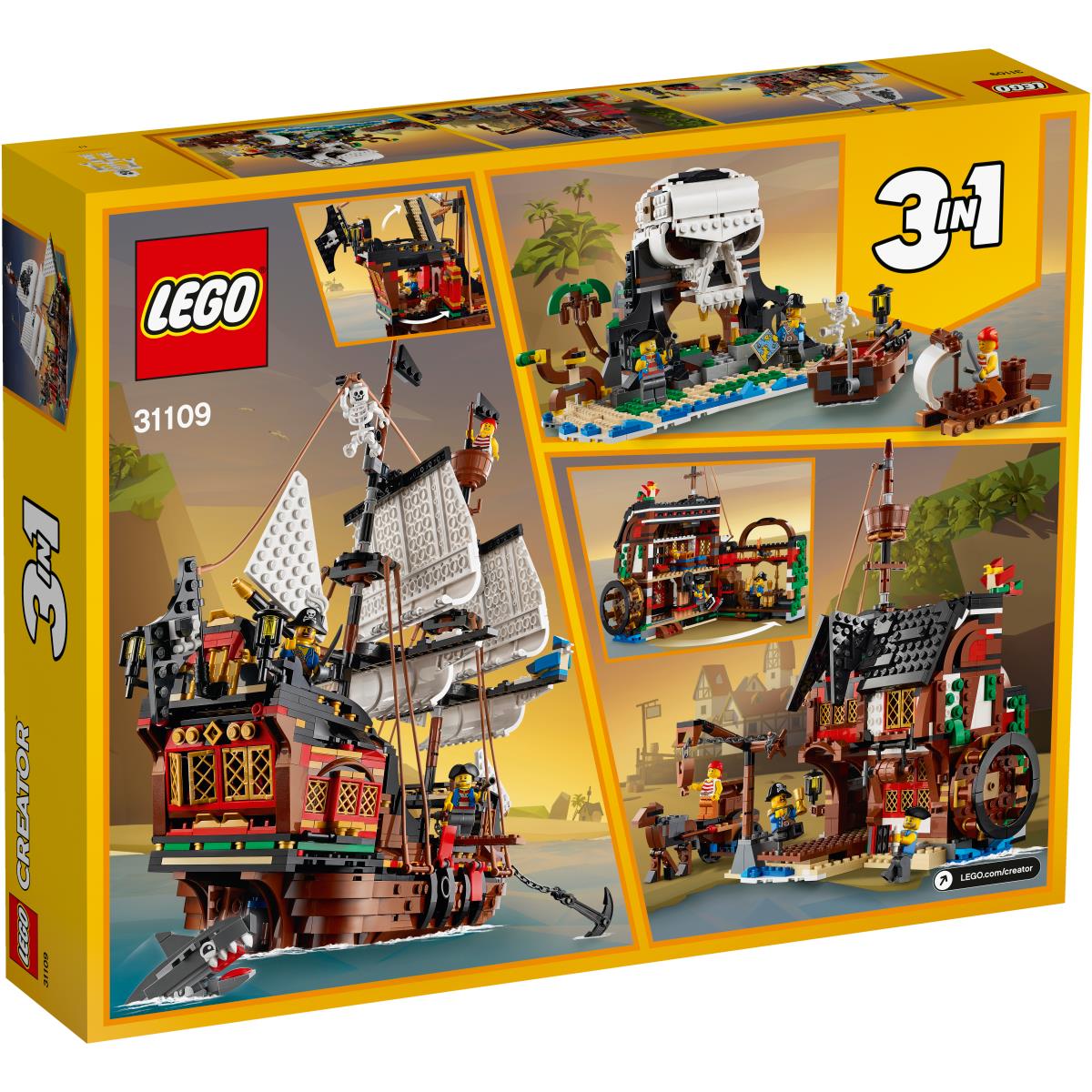 LEGO Creator 31109, Piratskip