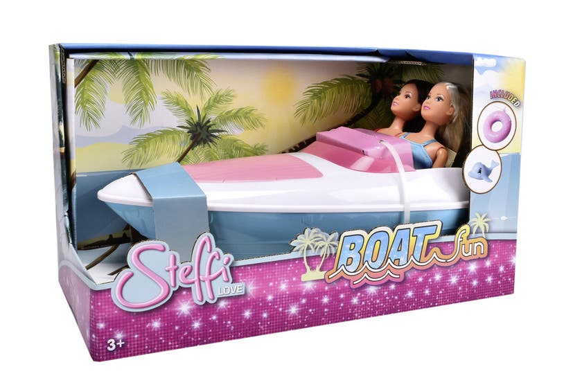 Steffi LOVE Båtsett med Dukker og Delfin 35 cm