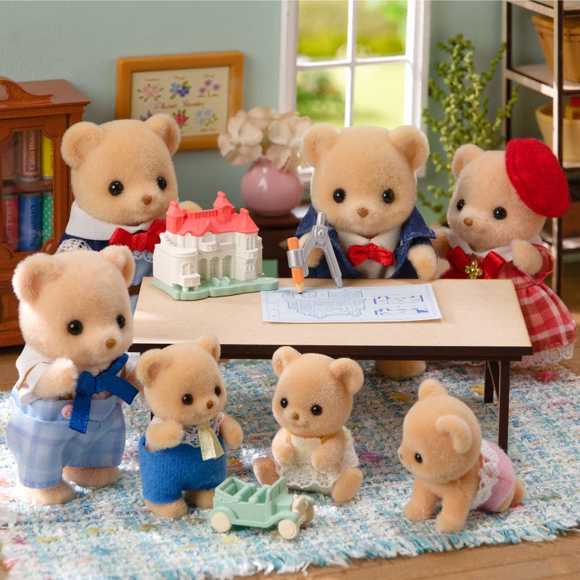 Sylvanian Families - Biscuit Bear Family