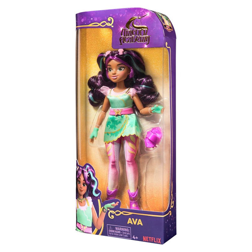 Unicorn Academy, Motedukke 24 cm, Ava