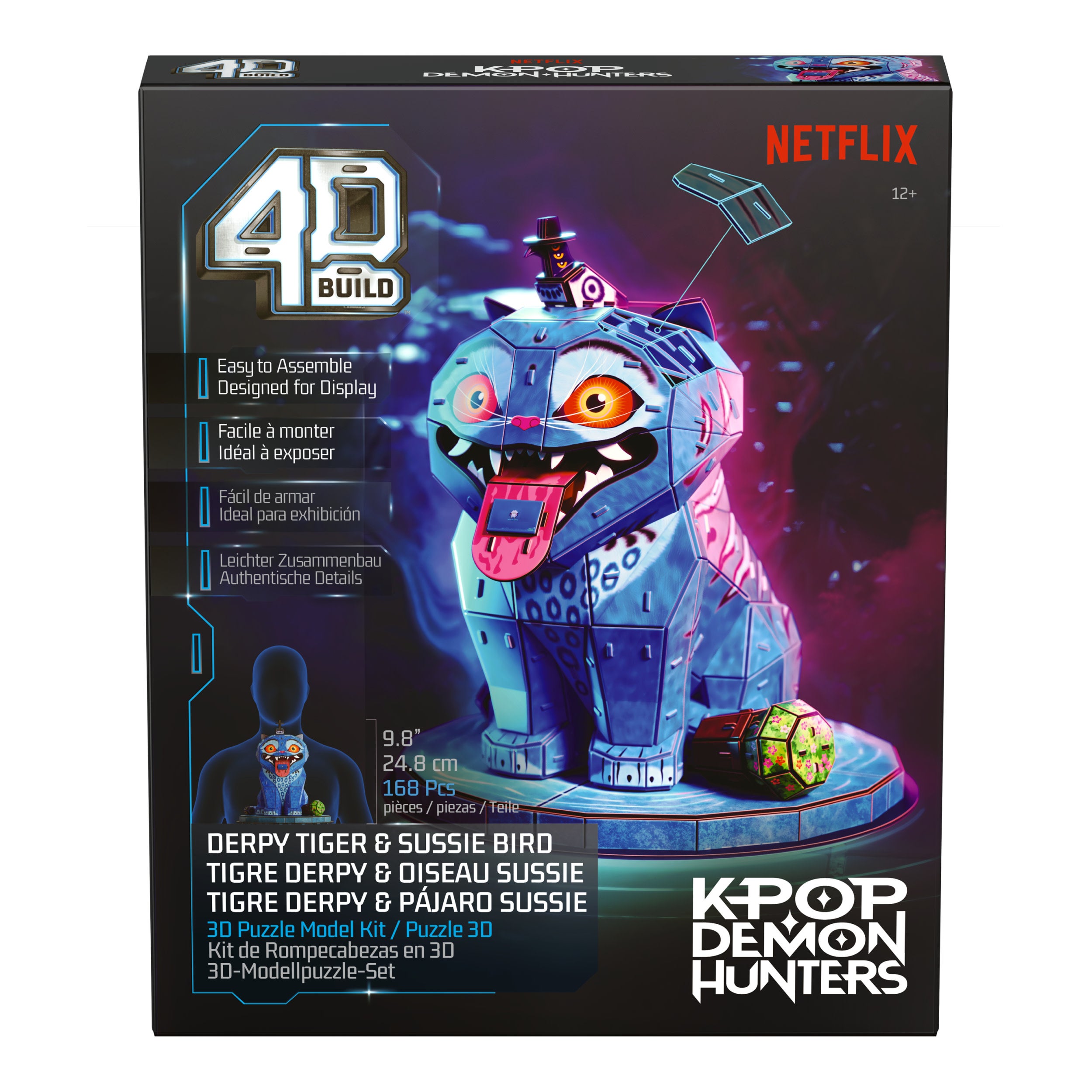 4D Build K-pop Demon Hunters 3D puslespill