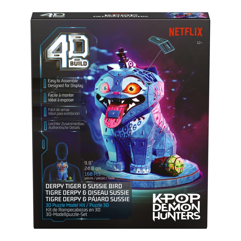 4D Build K-pop Demon Hunters 3D puslespill