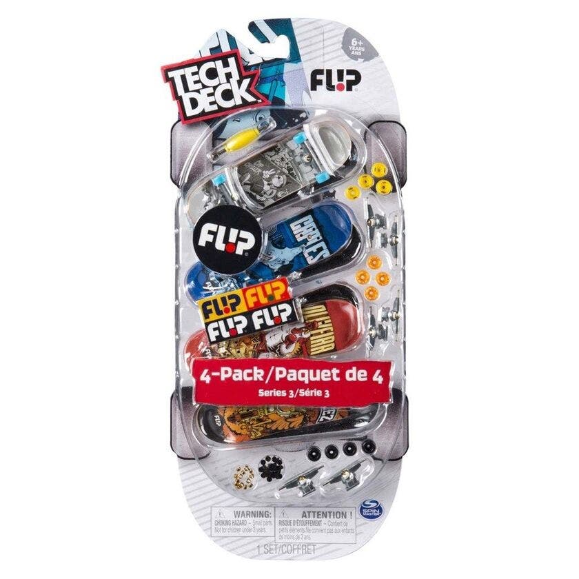 Tech Deck, 4-paknings multipakke