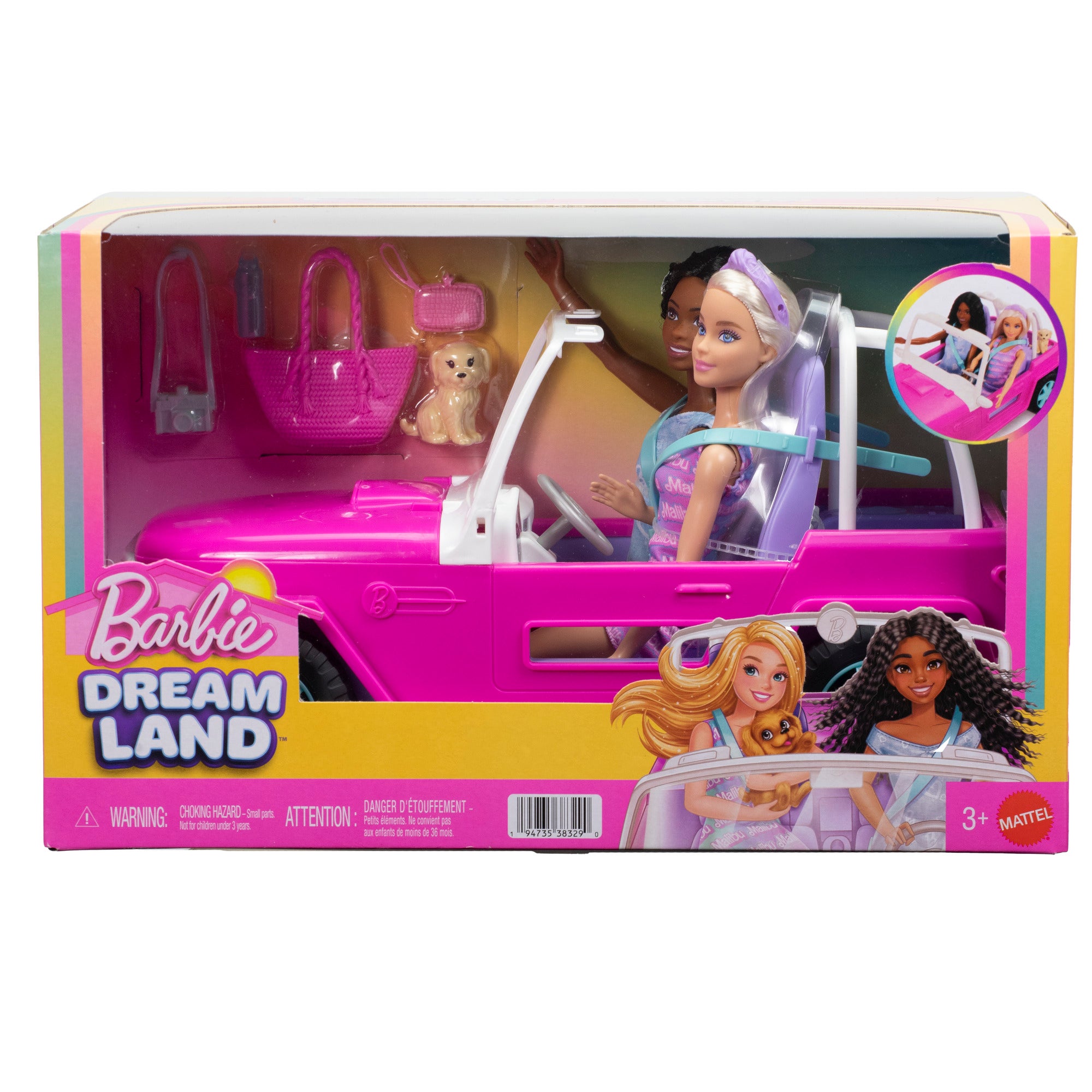 Barbie Dream Land Dukker og Kjøretøy