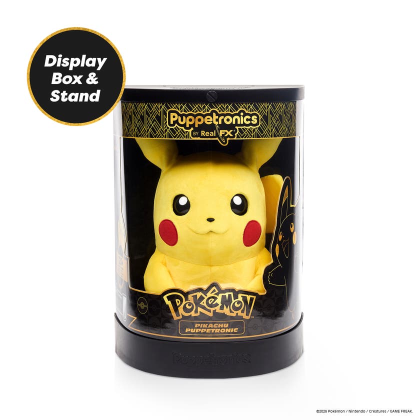 Puppetronic Real FX Pokemon Pikachu 40 cm