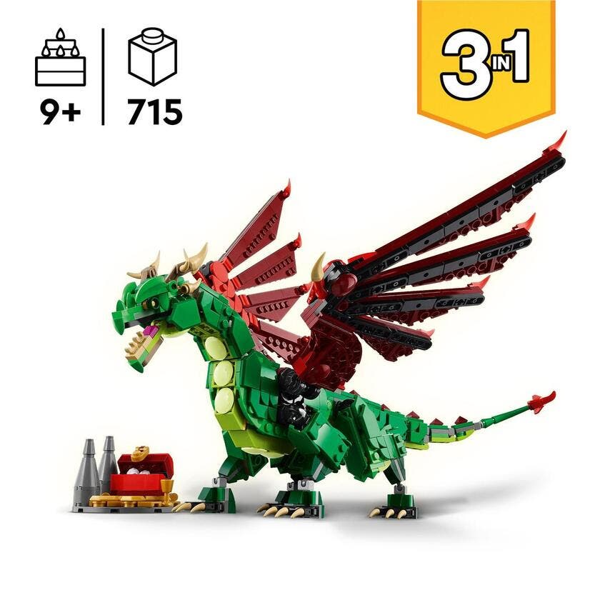 LEGO Creator 31161, Middelaldersk drage