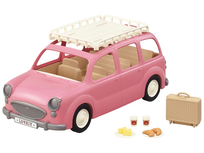 Sylvanian Families - Familiebil - rosa