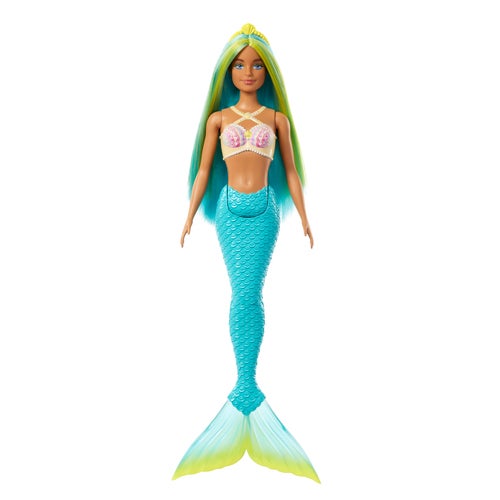 Barbie Mermaid - Blått/Grønt Hår