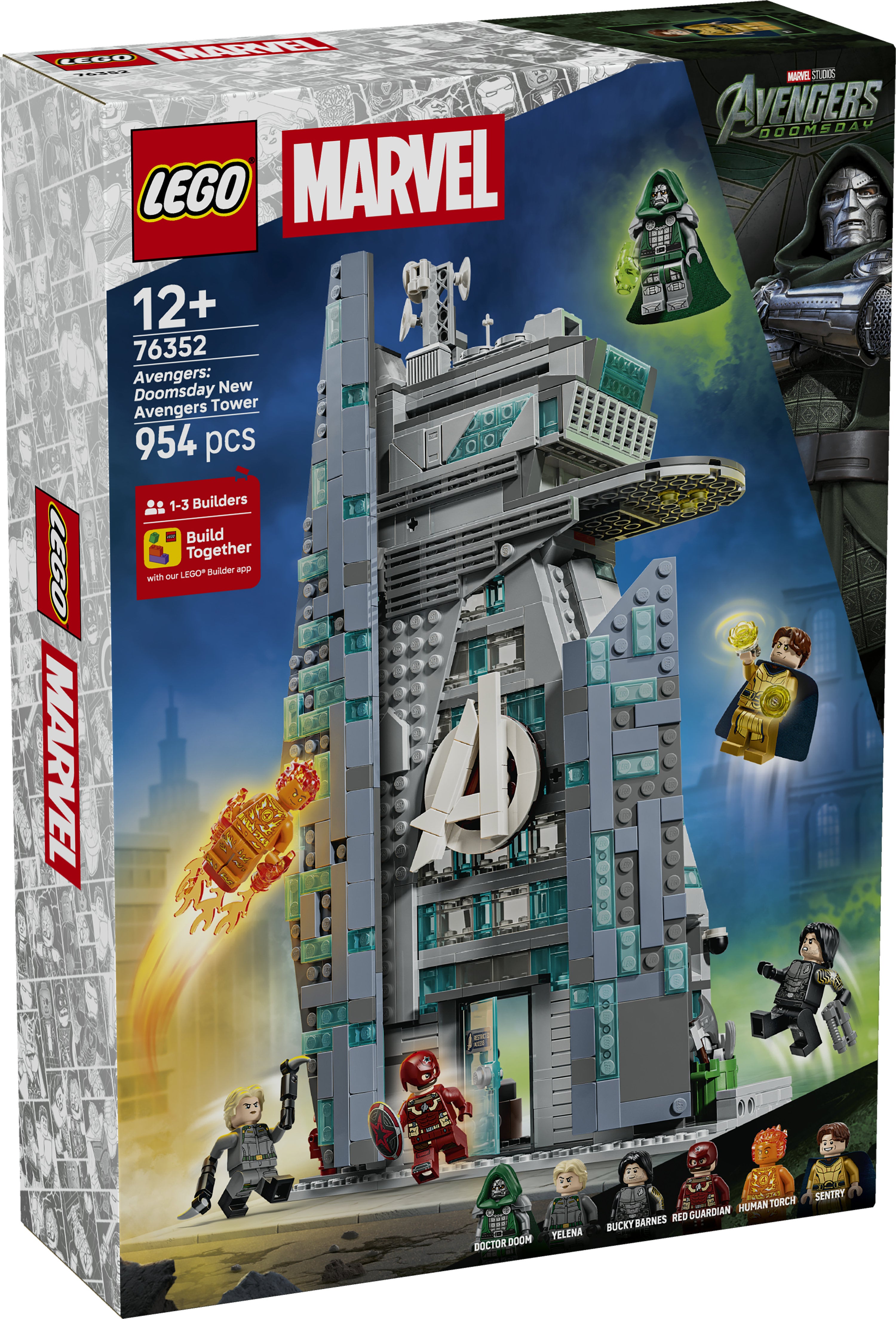 LEGO® Marvel Avengers Doomsday nye Avengers-tårn 76352