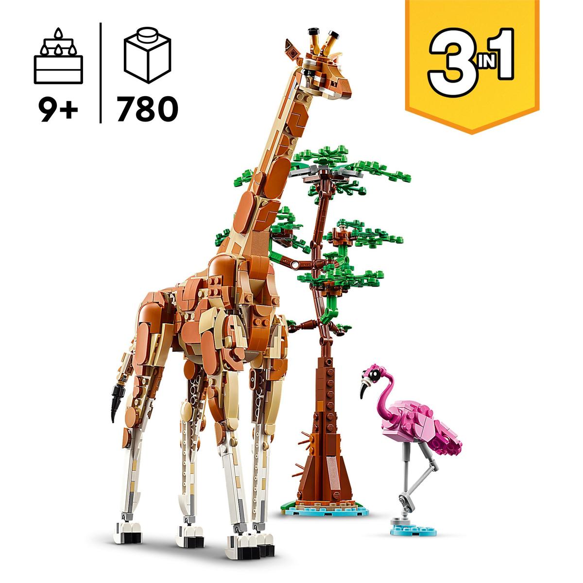 LEGO Creator 31150, Ville safari dyr