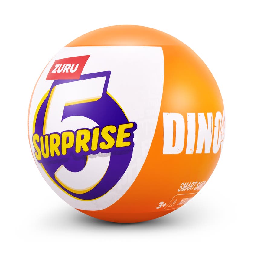 5 Surprise dinosaurkapsel Serie 1