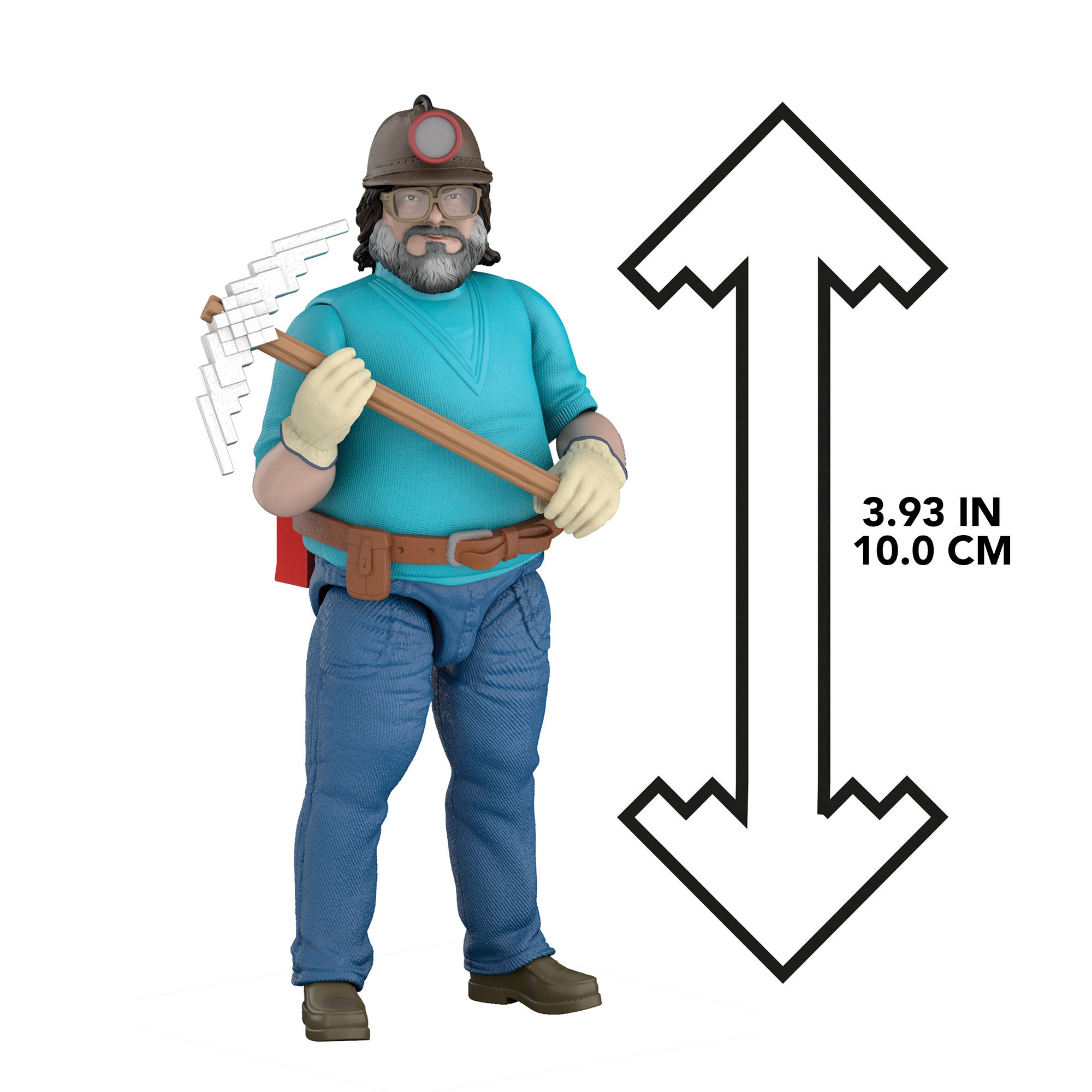 Minecraft Movie Steve & Minecart