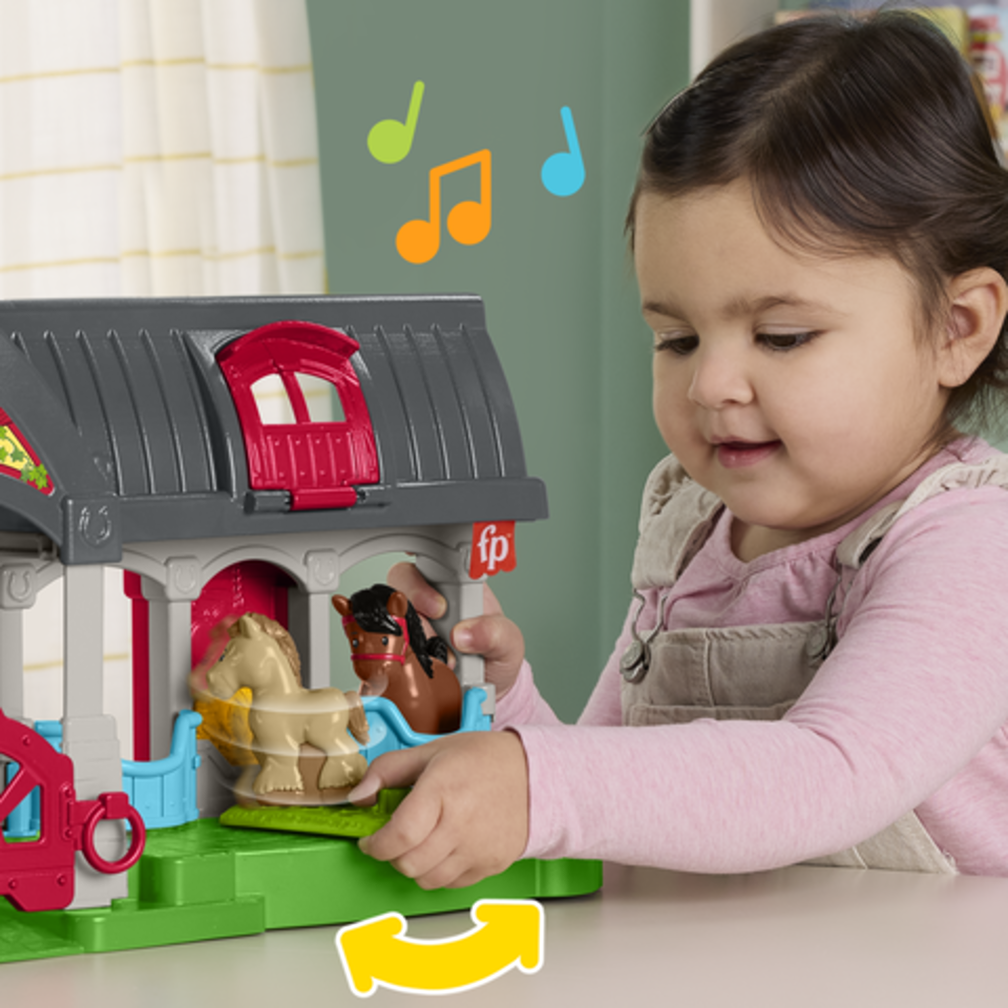 Fisher Price Little People Stable Playset