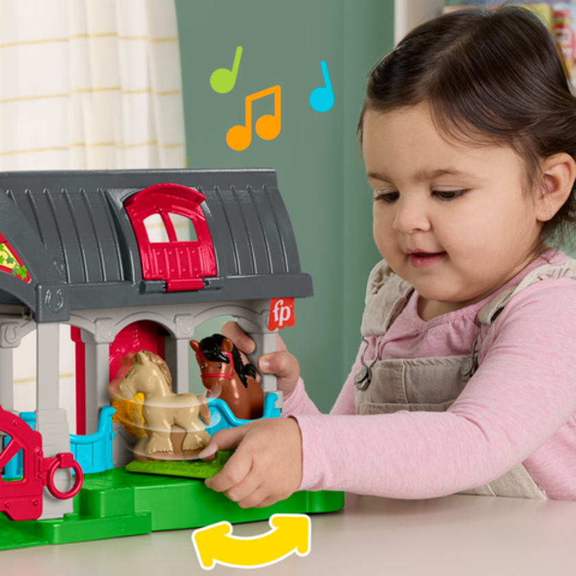 Fisher Price Little People Stable Playset