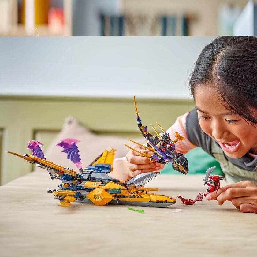 LEGO Ninjago 71833, Ras og Arins superstormplan