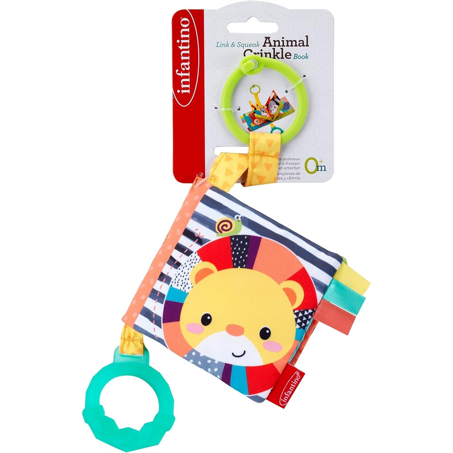 Infantino, Link & Squeak Dyrelydbok med knitring