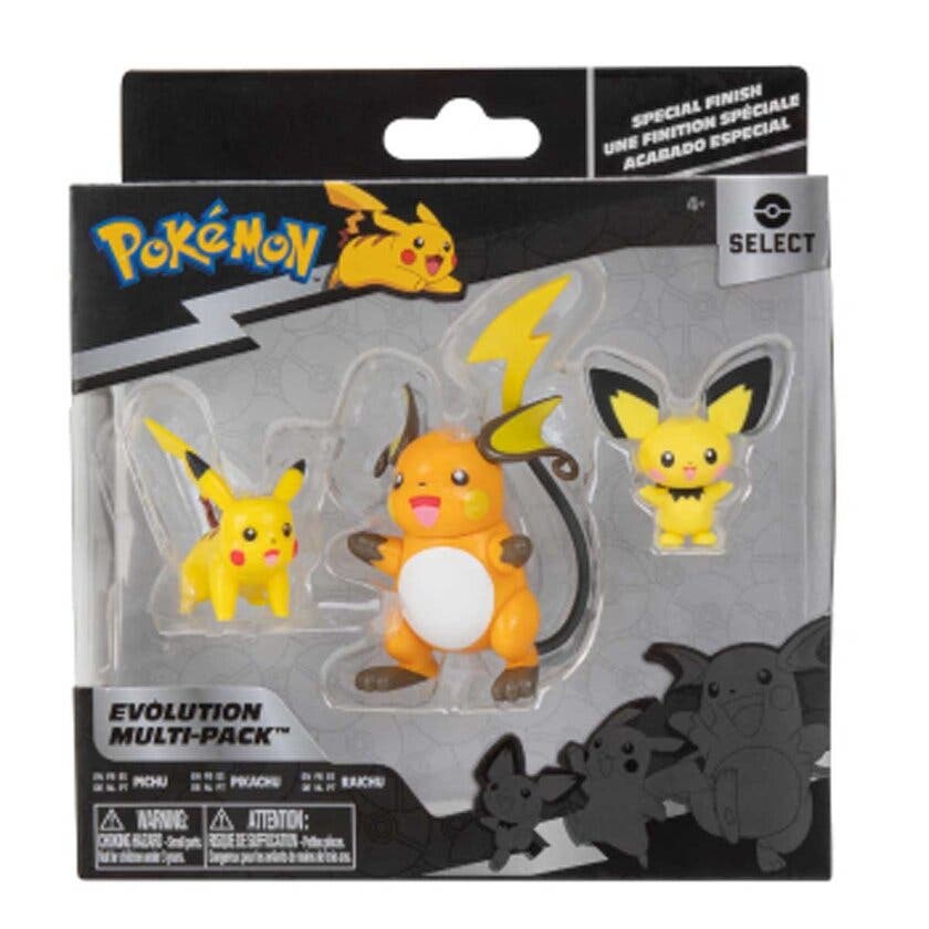Pokemon, Select Evolution 3-pakning Pikachu