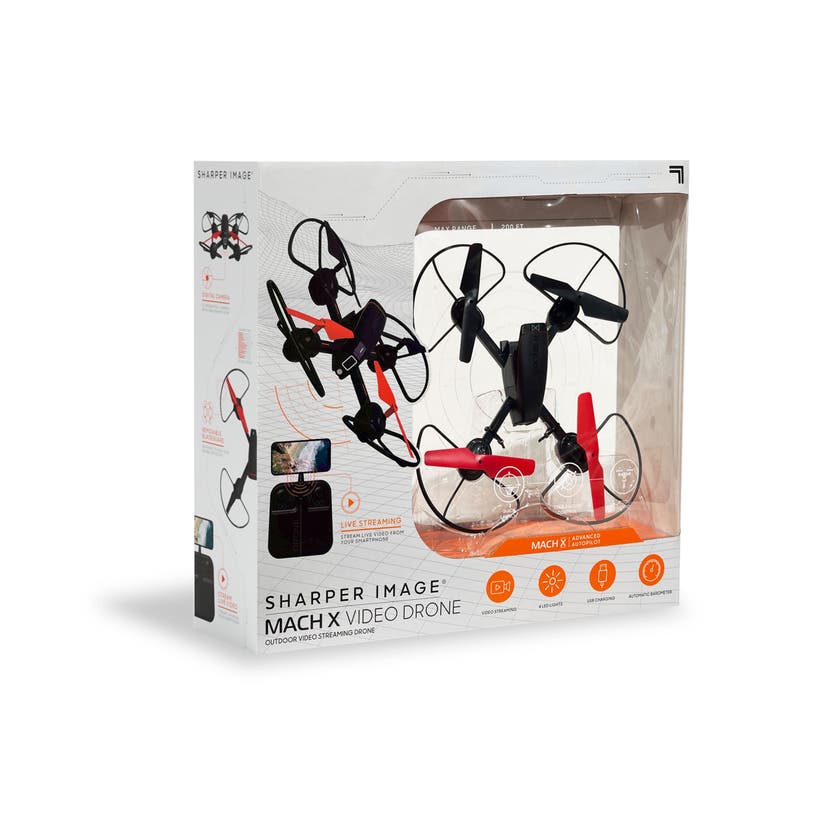 Sharper Image Mach 10, videodrone med kamera