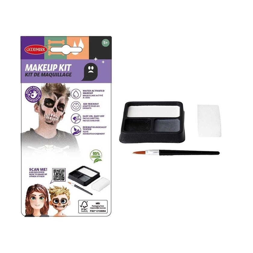 Halloween, Skeleton Ansiktsmaling Sett