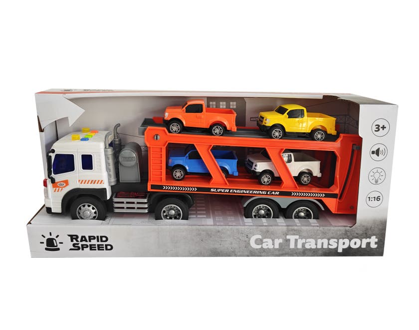 Rapid Speed, Langtransport med biler