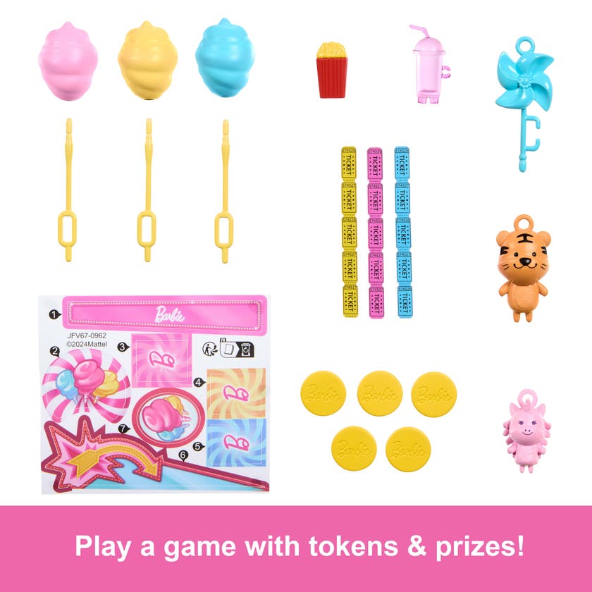 Barbie Mysteries Cotton Candy & Games Playset