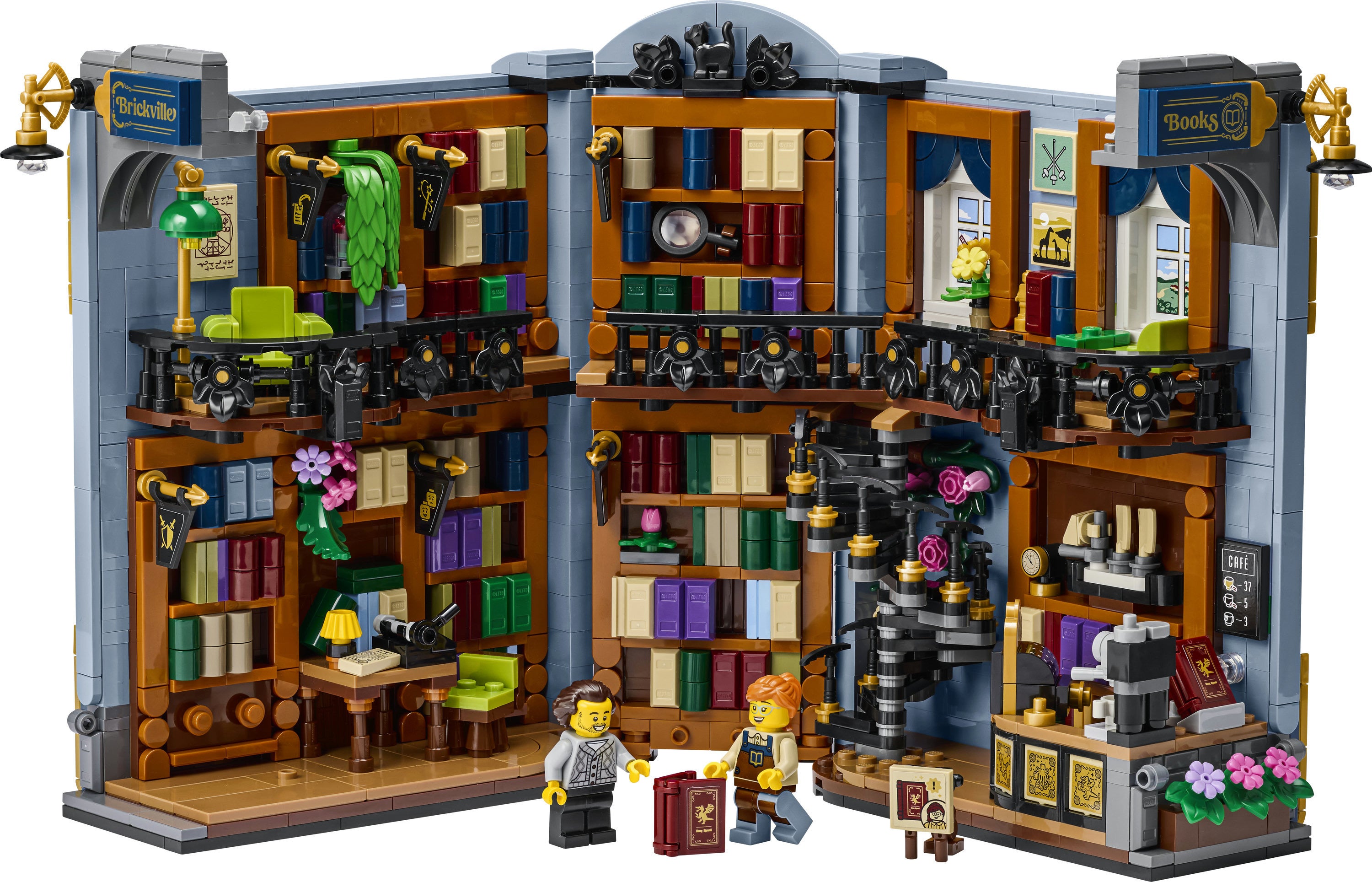 LEGO® Icons Bokhandel bokhylle 11379