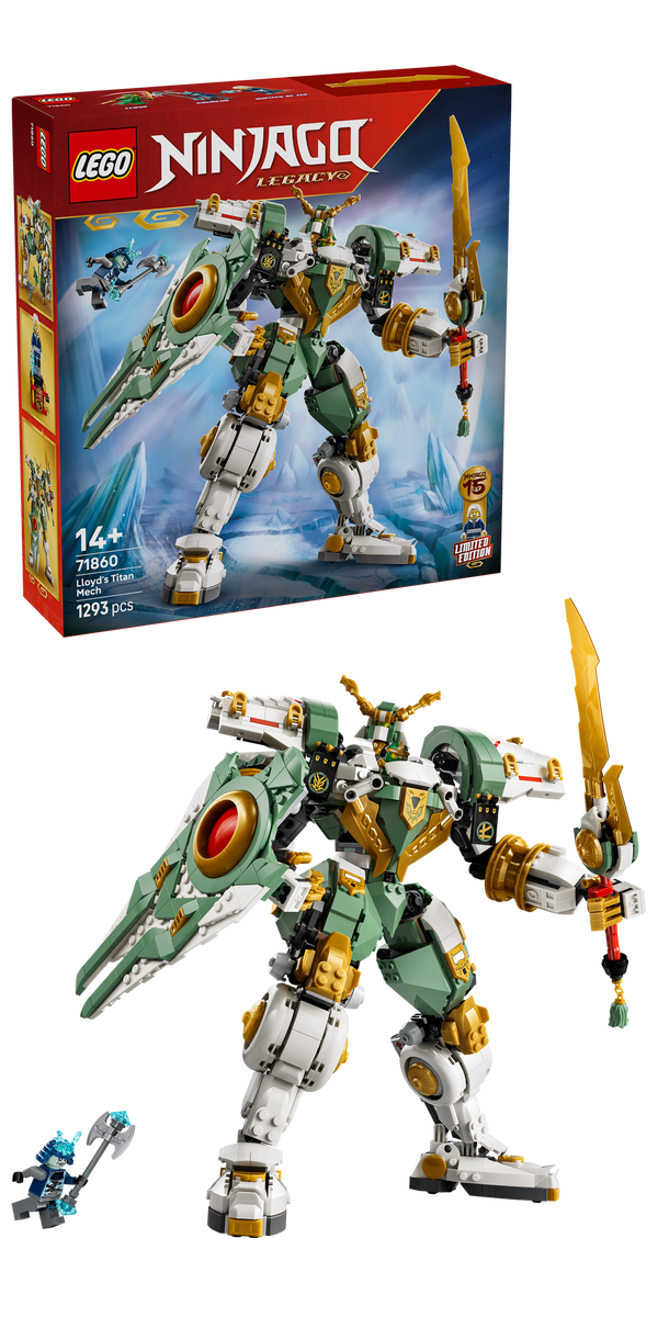 LEGO® NINJAGO® Lloyds Titan-kampdrakt – 15-årsjubileum 71860