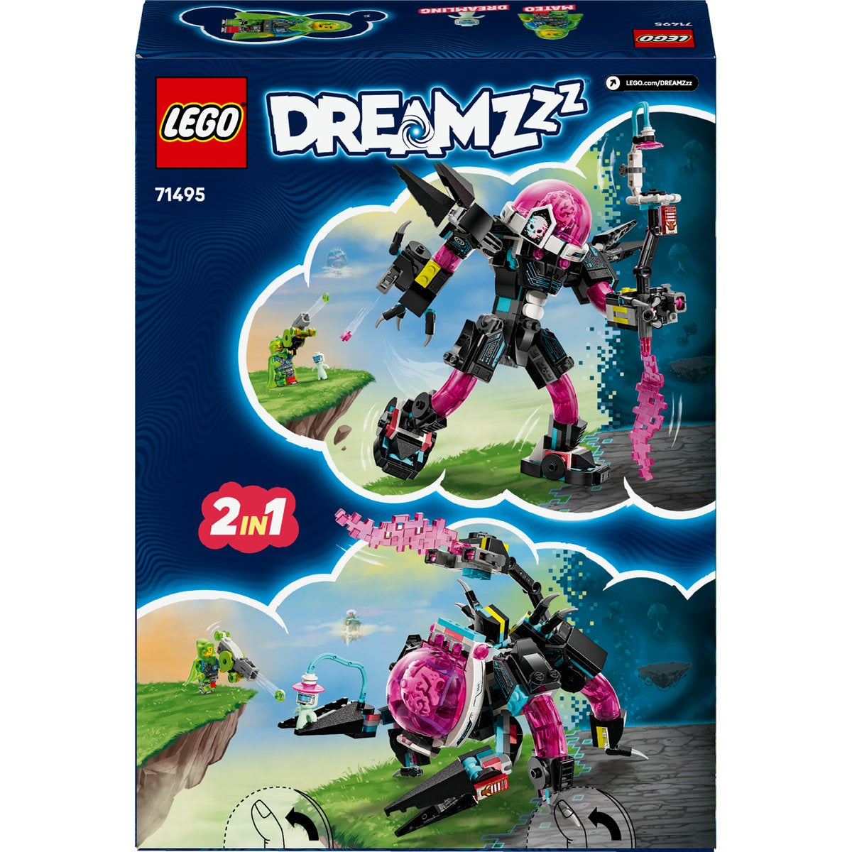 LEGO DREAMZzz 71495, Mateo mot cyberhjerne-roboten