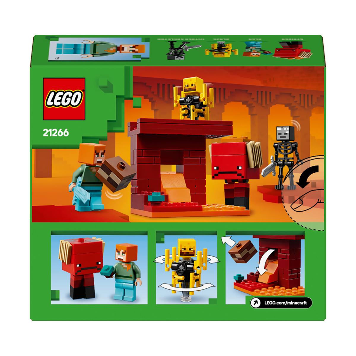 LEGO Minecraft 21266, Lavaslaget i Nether