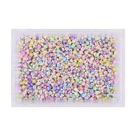 Bokstavperler pastellmiks L