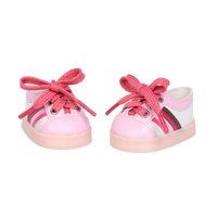 Our Generation, Lys Opp Rosa & Hvite Sneakers