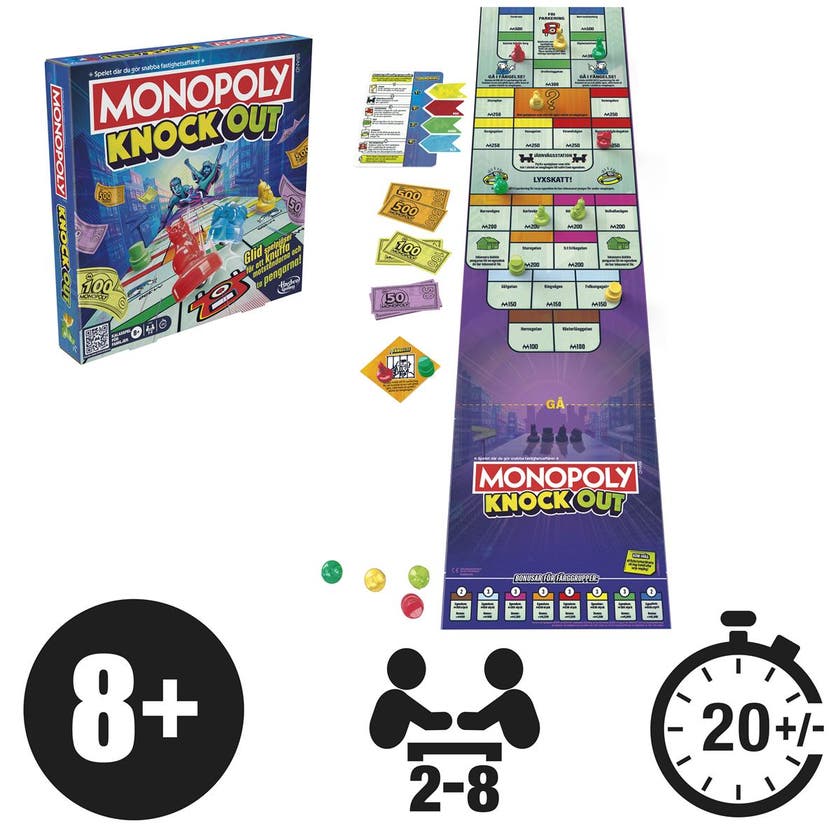 Spill Monopoly, Knockout