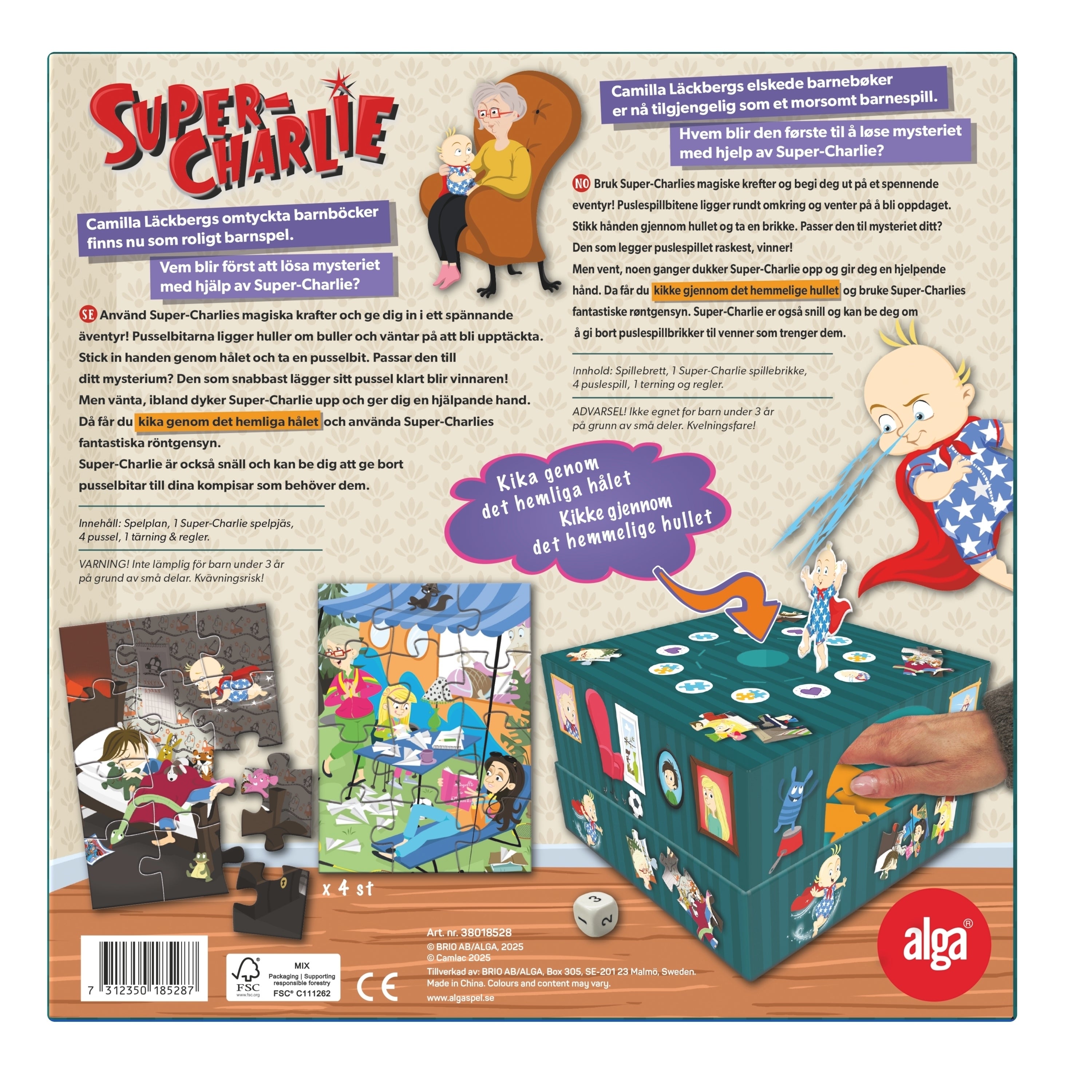 Alga - Super-Charlie brettspill