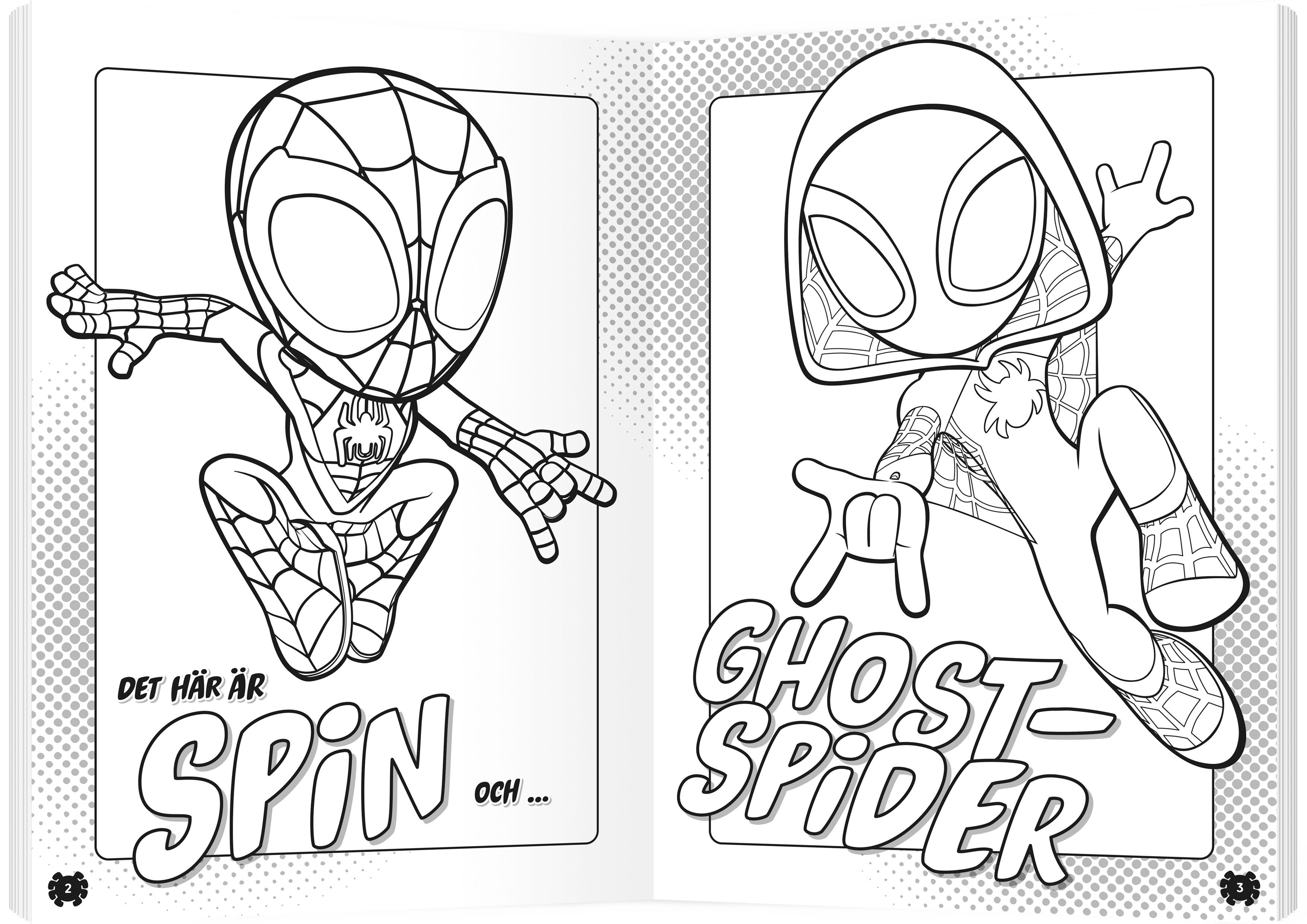 Spidey Fargebok