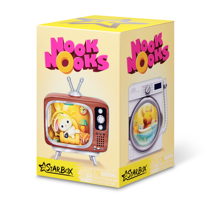Star Box Nook Nooks - LED-opplyste samlefigurer