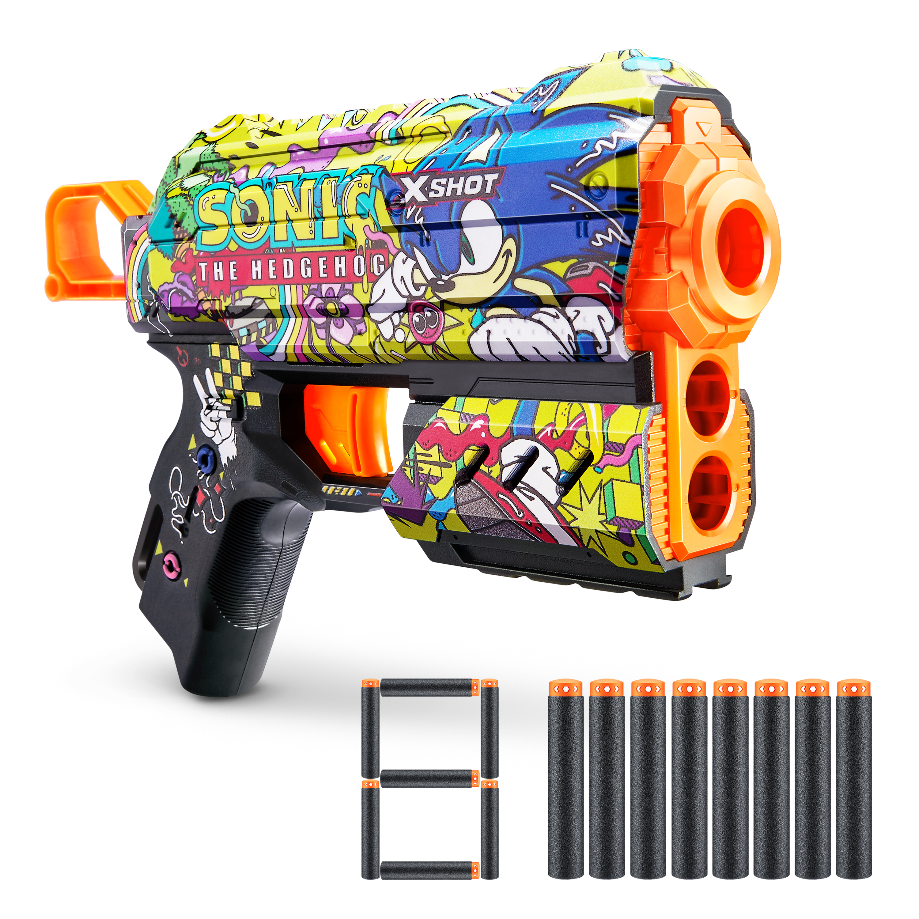 XSHOT SKINS-FLUX (8 piler) SONIC