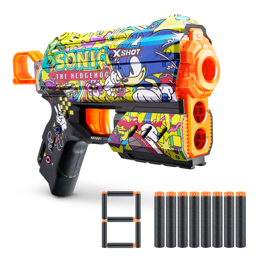 XSHOT SKINS-FLUX (8 piler) SONIC