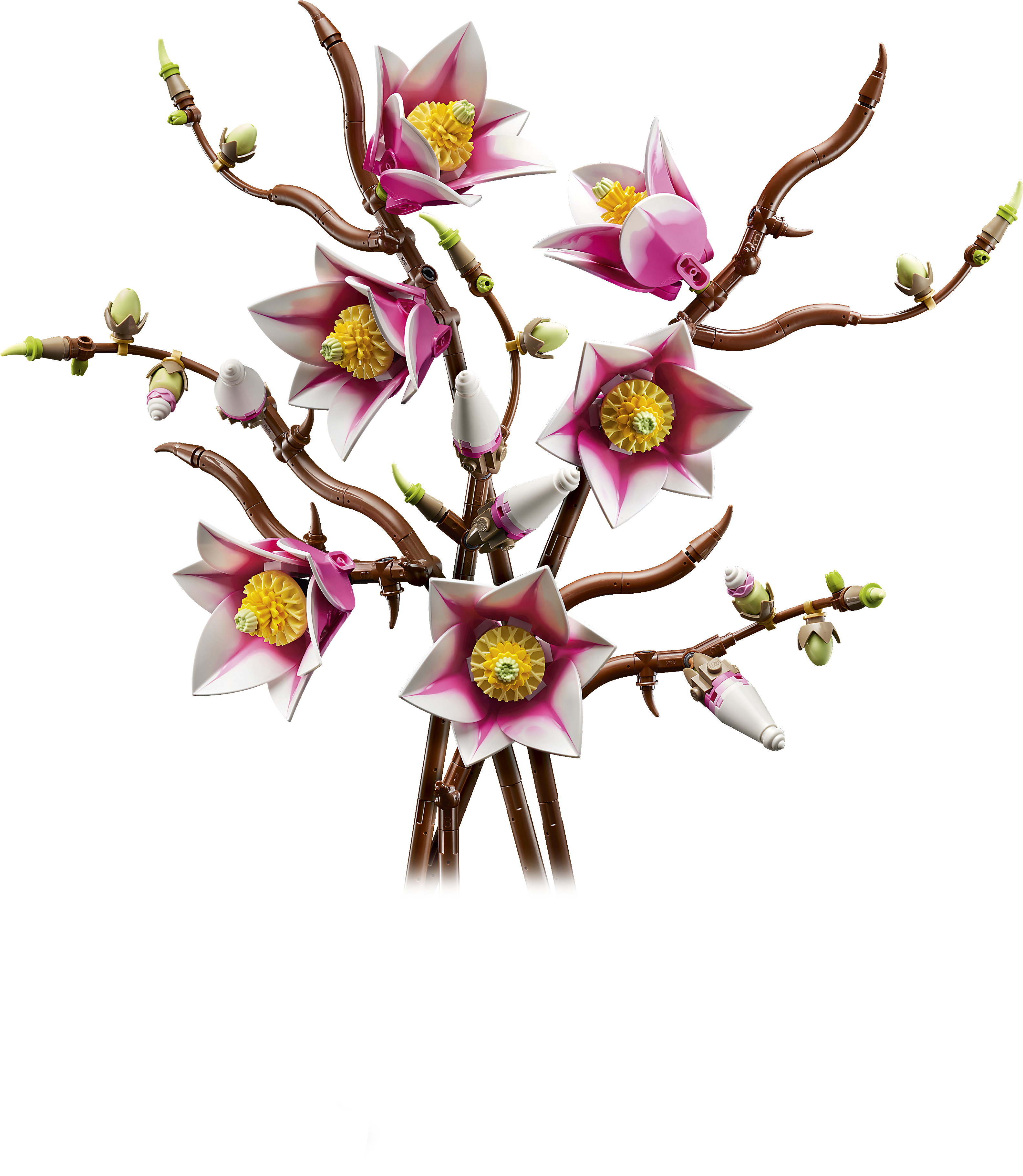 LEGO® Botanicals Magnolia-grener, blomsterdekorasjon 11510