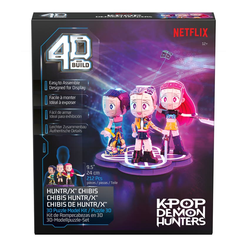 4D Build K-pop Demon Hunters 3D-puslespill