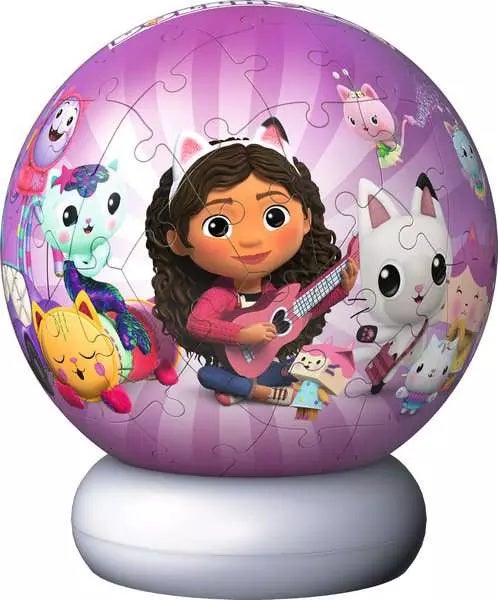 Ravensburger Puzzle-Ball Nightlight Gabby's Dollhouse 72 deler