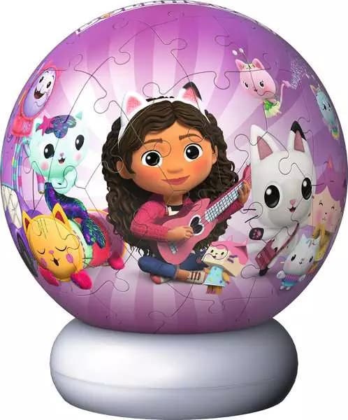 Ravensburger Puzzle-Ball Nightlight Gabby's Dollhouse 72 deler