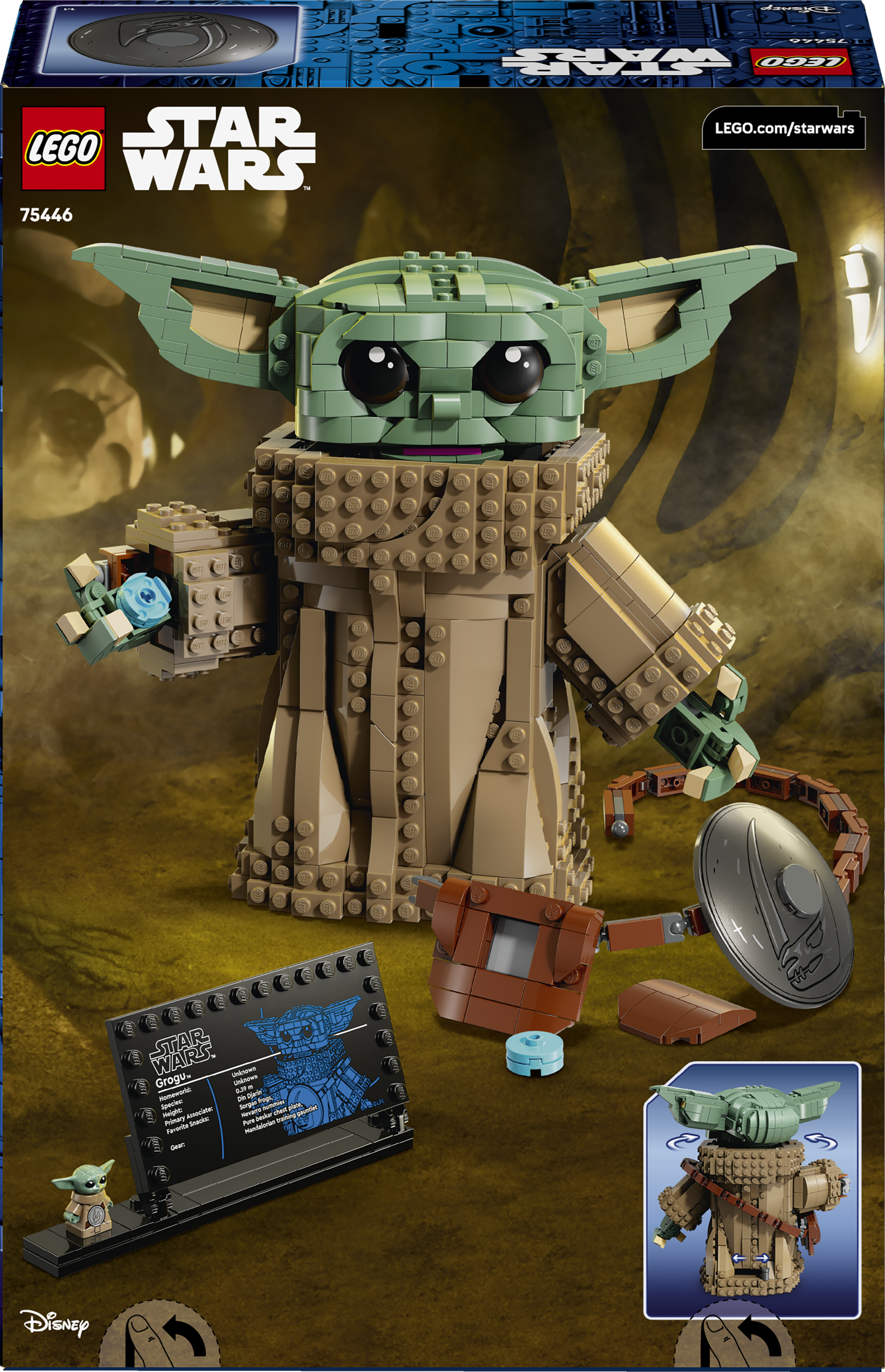  LEGO® Star Wars™ Grogu™ (Mandalorianerens lærling) 75446