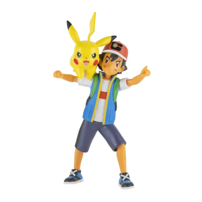 Pokémon Ash og Pikachu Figurer