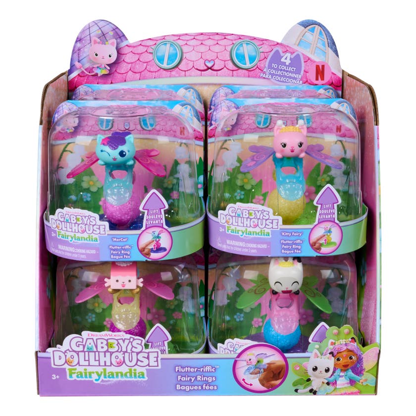 Gabby's Dollhouse Flutter-riffic Fairy Rings
