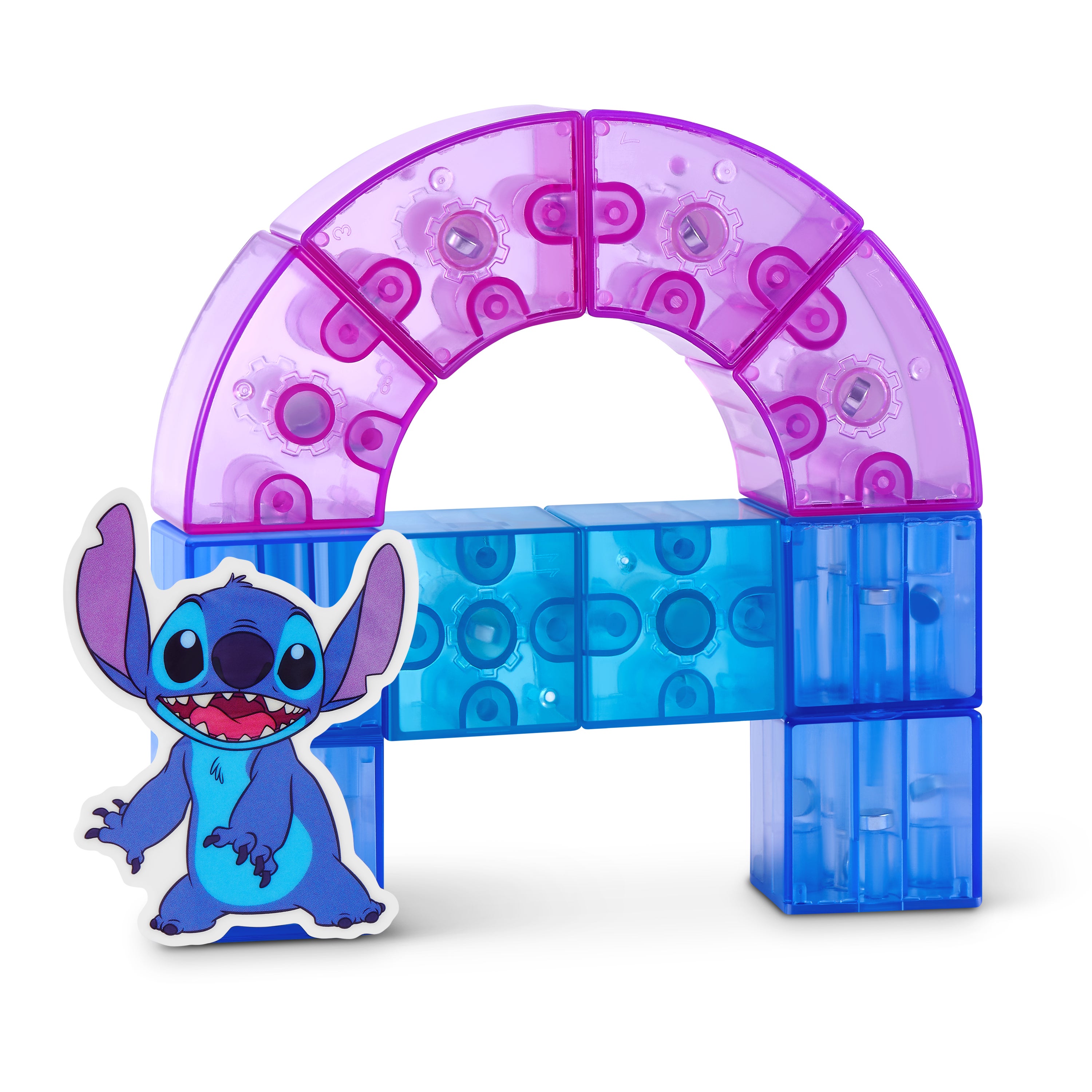 ZURU Disney Stitch magnetisk kubbyggesett