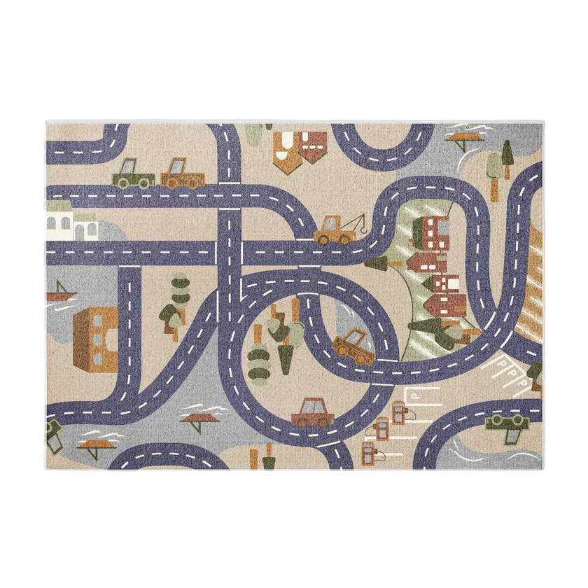 REBEL ROADS Scanroads lekematte 95x133cm