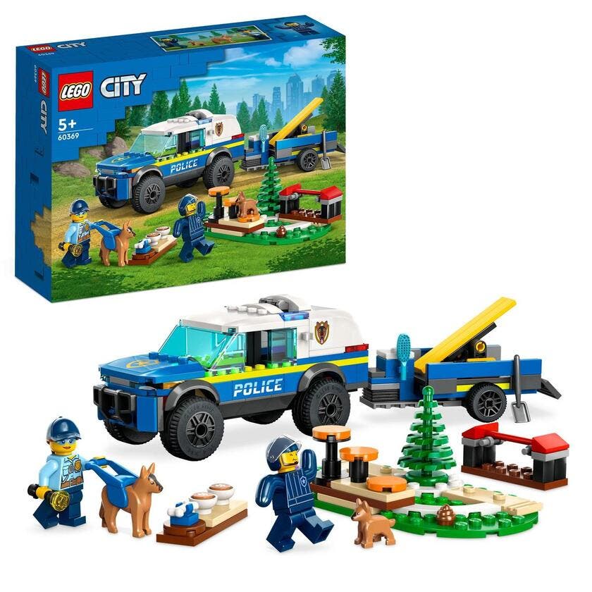 LEGO City 60369, Politiets mobile hundetrening