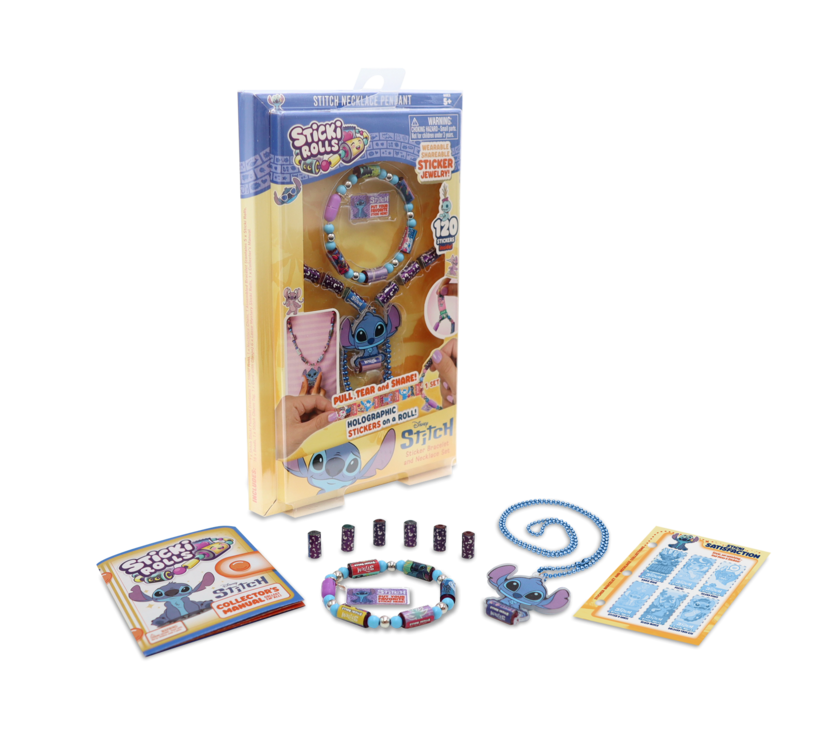 Sticki Rolls Stitch Pendant