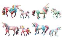 Animal Life - Unicorn med føll